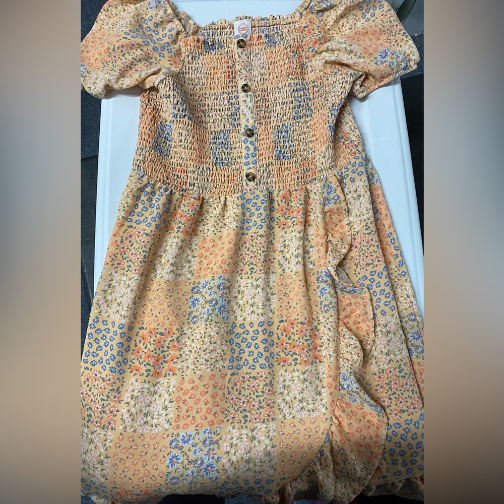 🔴Wonder Nation Girls Floral Dress